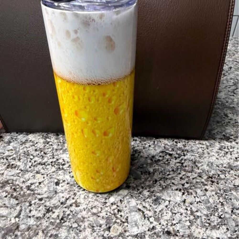 Beer Graphic Insulated Stainless Steel Tumbler